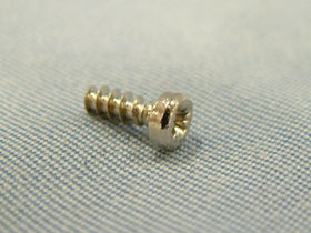 Braun Gehäuseschraube, 2,5x6,6