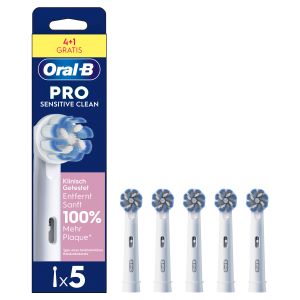 4+1 Aufsteckbürsten Pro Sensitive Clean, Sonderedition
