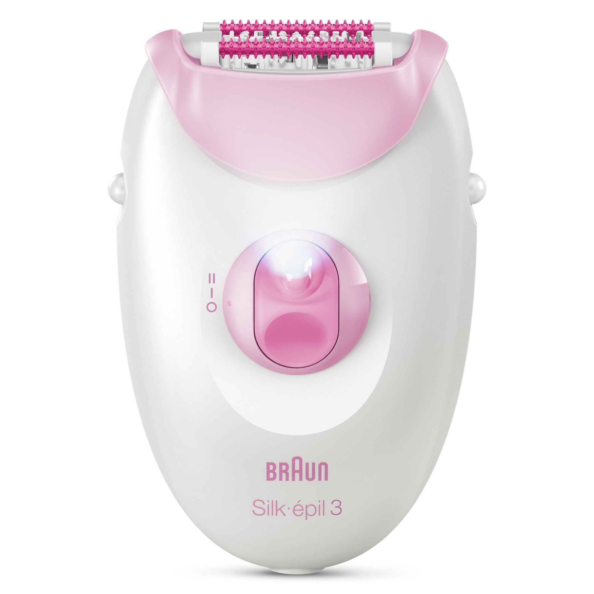 Front view product rendering of Silk-Ã©pil 3 on white background.
