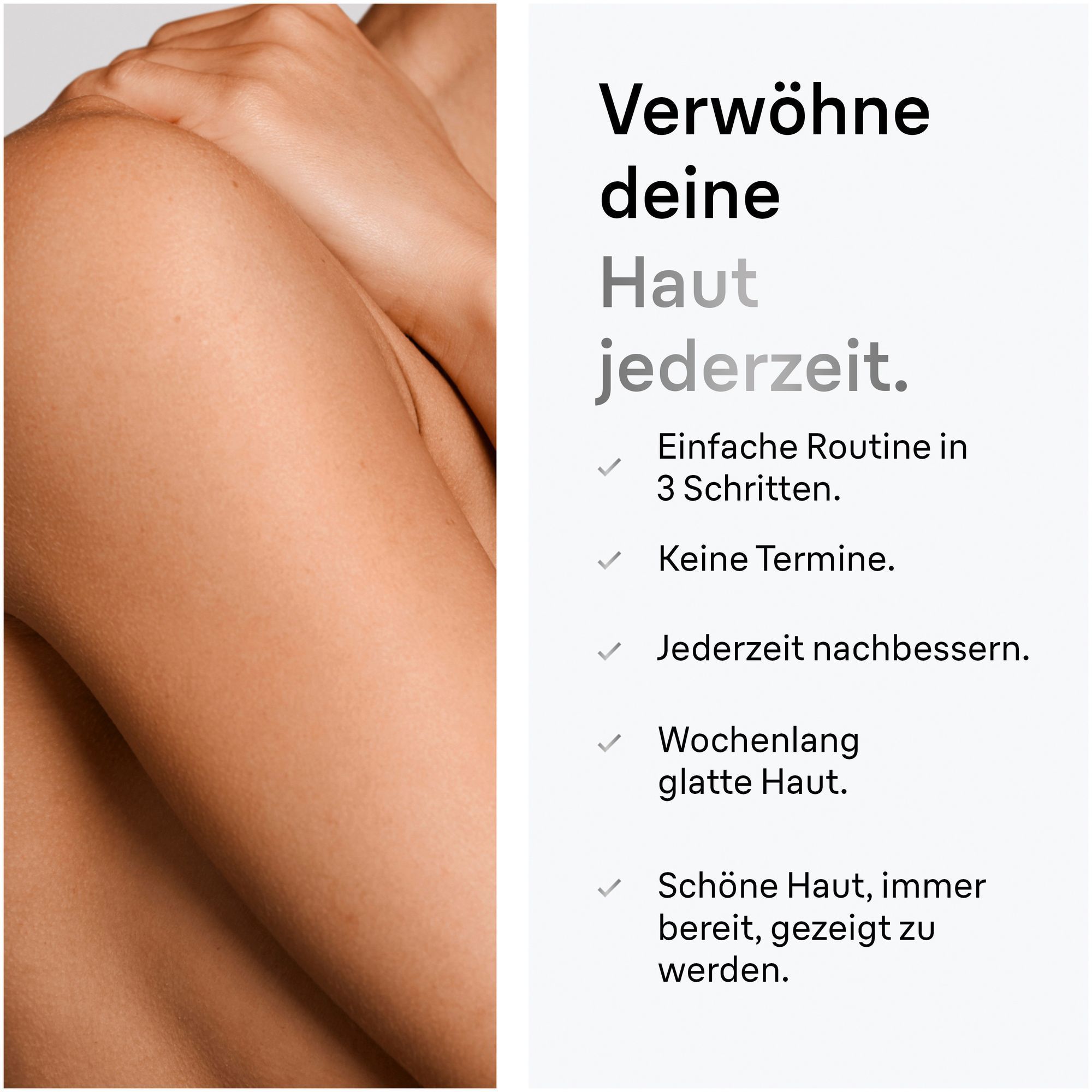 Front-view of Braun Silk-Ã©pil 9 pack with claim "All-in-one: Exfoliate, Epilate, Massage. For radiant skin."