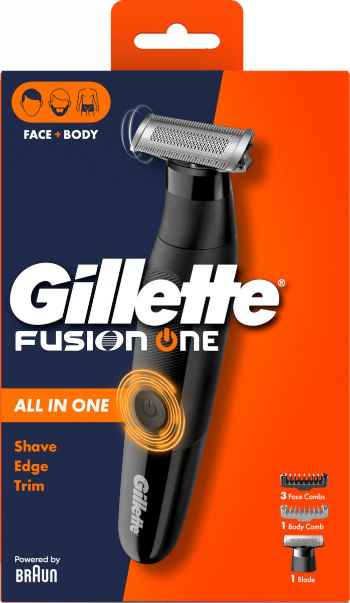Braun Gillette Fusion One Trimmer Premium Ecom