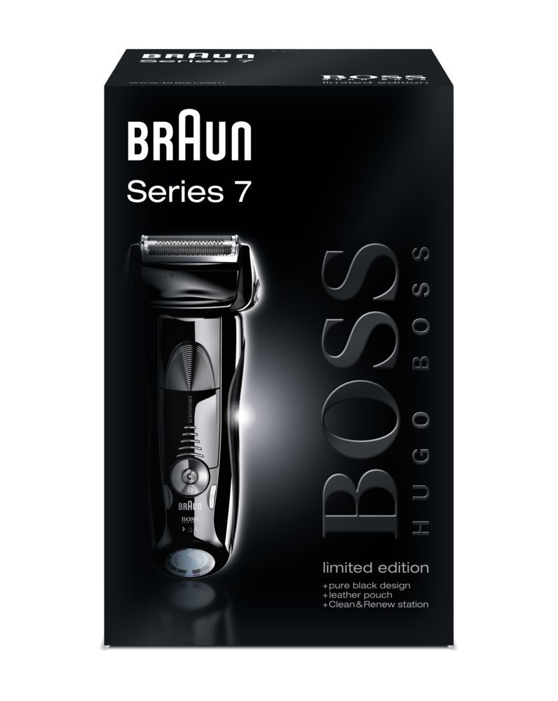Braun Rasierer Series 7 - Edition, Artikel-Nr.: schwarz limited - 81371350 790CC BOSS