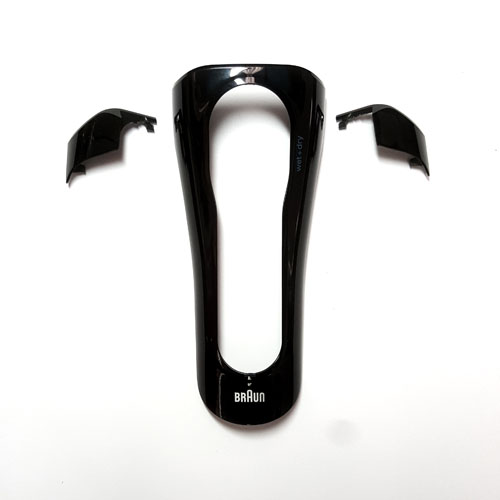 Braun Gehäuseteile Set, schwarz, W&D
