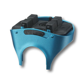 Braun Gehäuseoberteil mit Einschaltsperre, blau für 3080