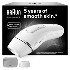 Braun Silk-expert Pro IPL PL3020, weiß/silber