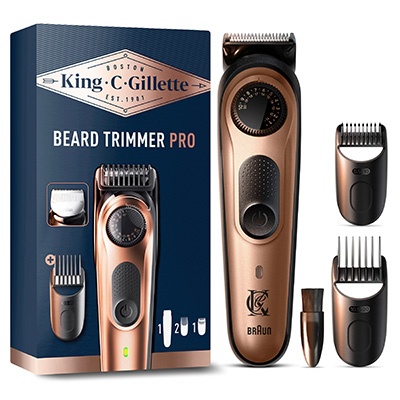 Braun #King C. Gillette Elektrischer Barttrimmer Pro