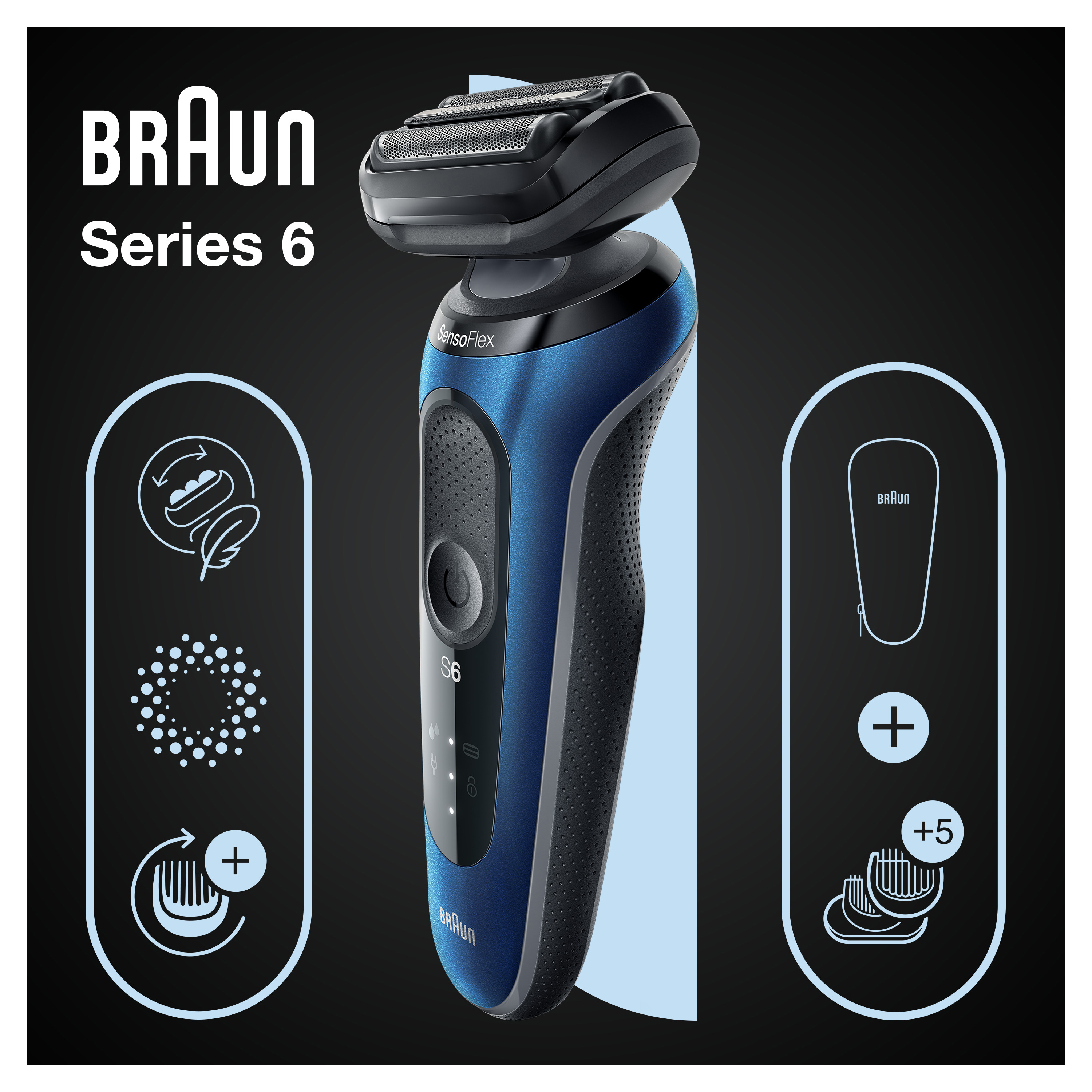 Braun 4-in-1 SmartCare Center Reinigungsstation für Braun Series 5, 6 und 7  Elektrorasierer (Rasierer-Modelle ab 2020)