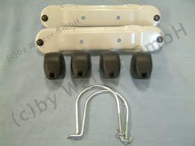 DeLonghi Rollen mit Halterung zu H190715 bis H191225 Radiator