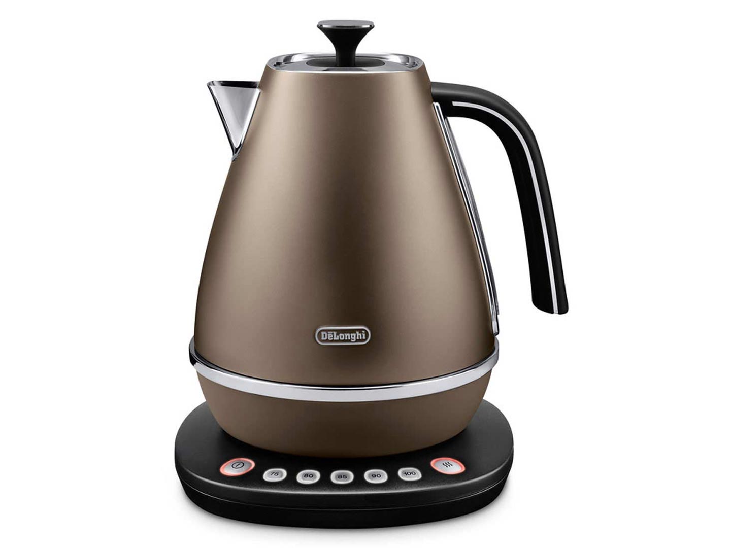 DeLonghi KBI2011.BZ DISTINTA Wasserkocher, 1.7 Liter, Future Bronze