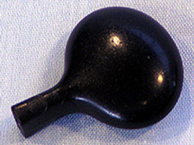 kenwood #Knopf sw /CARRIAGE KNOB - BLAC