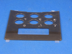 Saeco #Frontblende schwarz bedr. RD Red.
