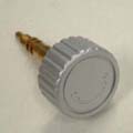 Saeco Dampfdrehknopf silber mit Stift