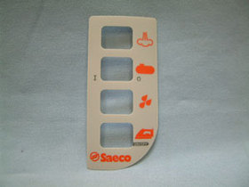 Saeco Klebefolie zu Bedienfeld DBS