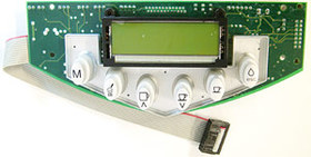 Saeco Bedientastatur kplt. silber TX1