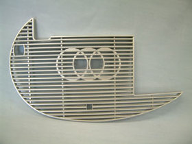 Saeco Abtropfgitter, silber