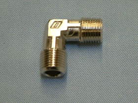 Saeco Raccord 90° 1/8AG, vernickelt
